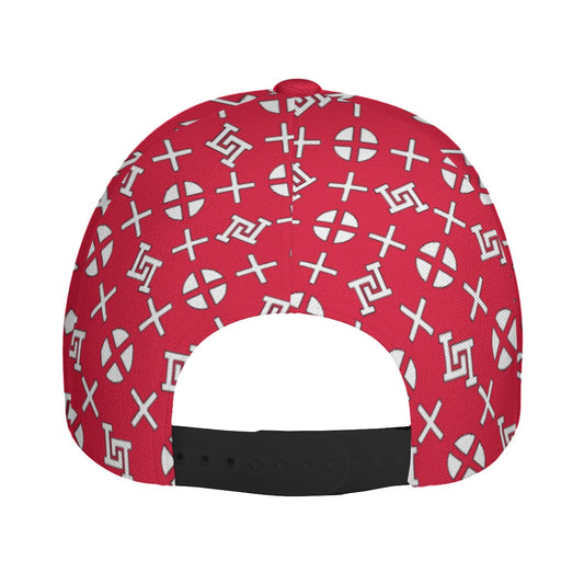 Lobo LeBlanc Red Monogram Baseball Cap