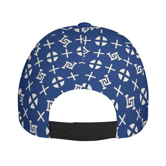 Lobo LeBlanc Royal Blue Monogram Baseball Cap