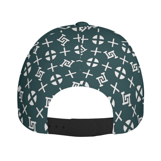 Lobo LeBlanc Forest Green Monogram Baseball Cap