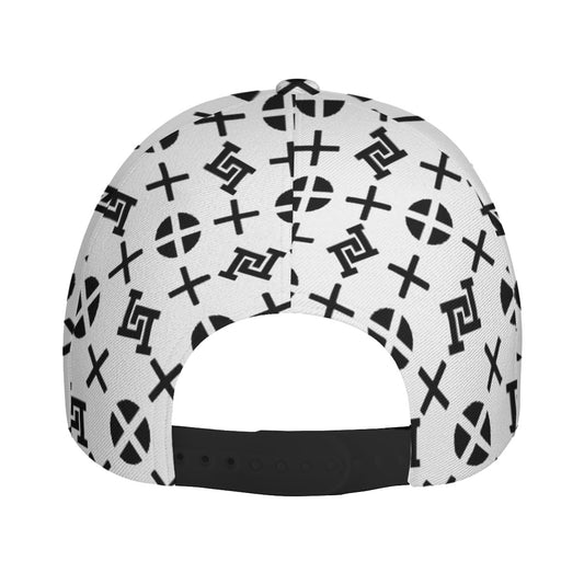 Lobo LeBlanc White Monogram Baseball Cap