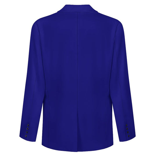 Lobo LeBlanc Blue Two Button Suit Jacket