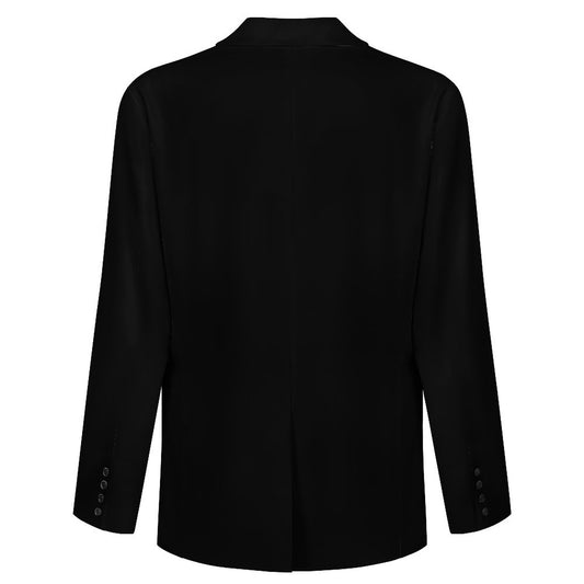 Lobo LeBlanc Black Two Button Suit Jacket