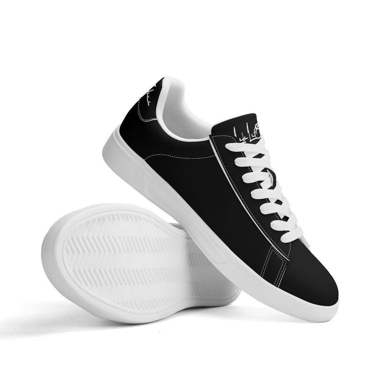 Lobo LeBlanc Black Premium Sneakers