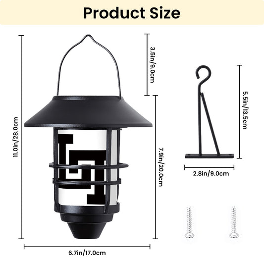 Lobo LeBlanc Logo Hanging Solar Lights