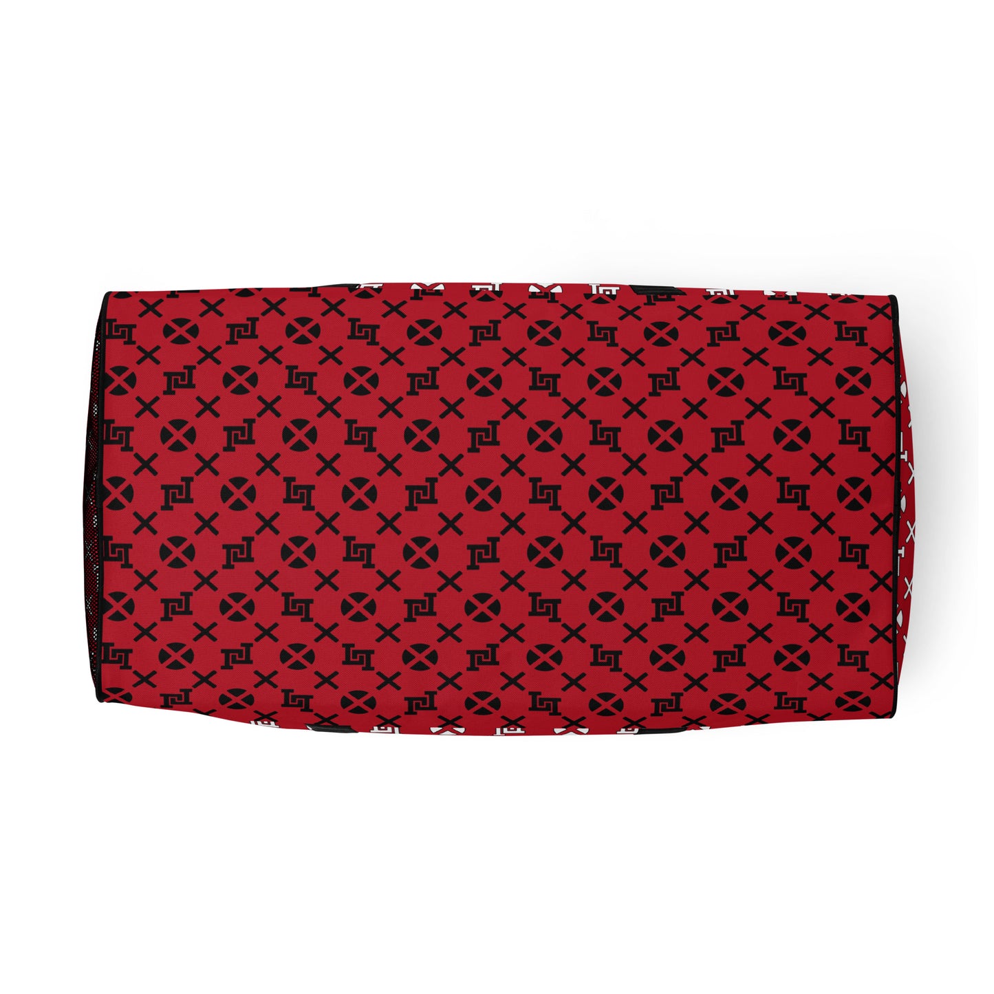 Lobo LeBlanc Red Monogram Adventurer Duffel bag