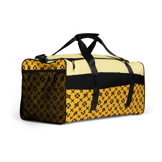 Lobo LeBlanc Golden Yellow Monogram Adventurer Duffel bag