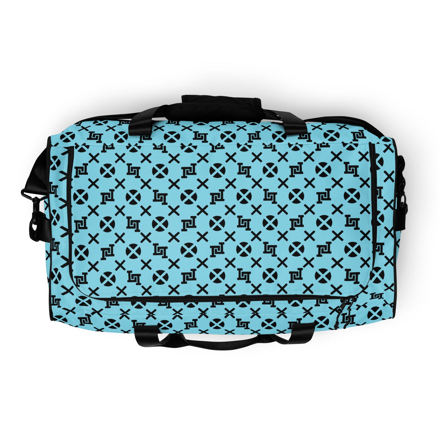Lobo LeBlanc Blizzard Blue Monogram Adventurer Duffel bag