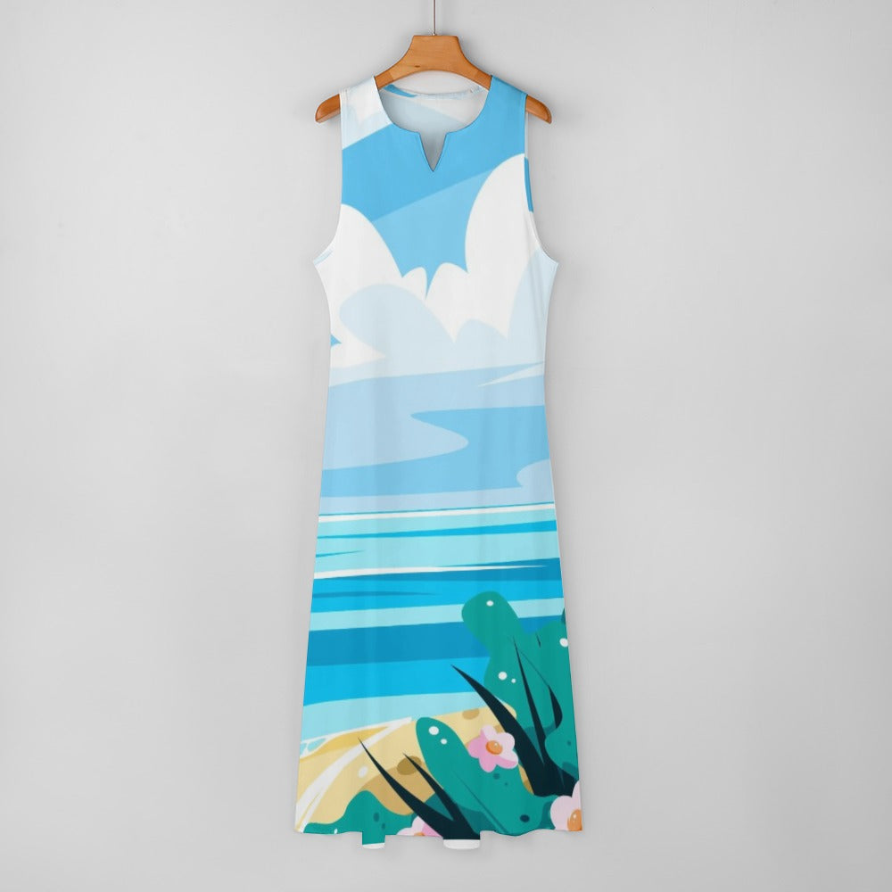 Lobo LeBlanc Stealth Maxi Paradise Long Dress