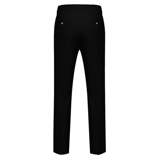 Lobo LeBlanc Black Casual Suit Pants