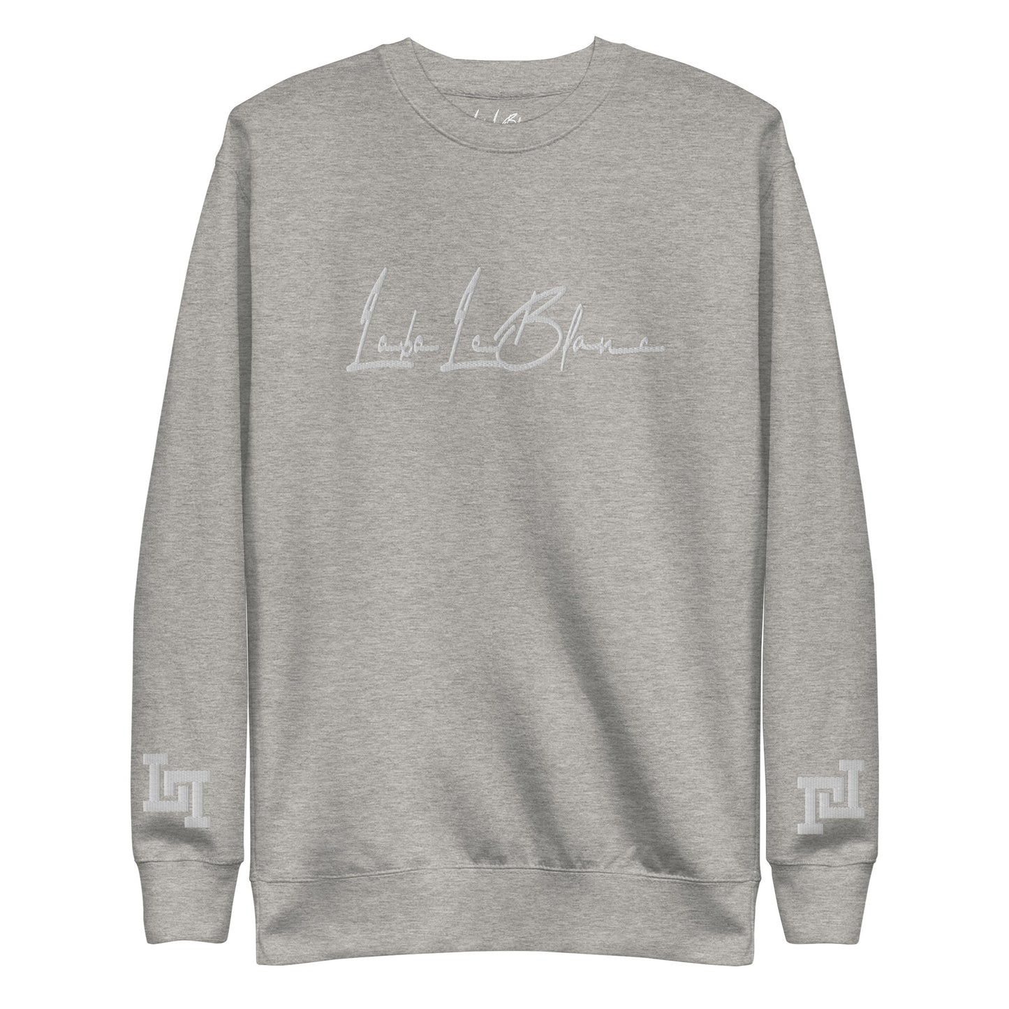 Lobo LeBlanc Carbon Gray Signature Premium Sweatshirt