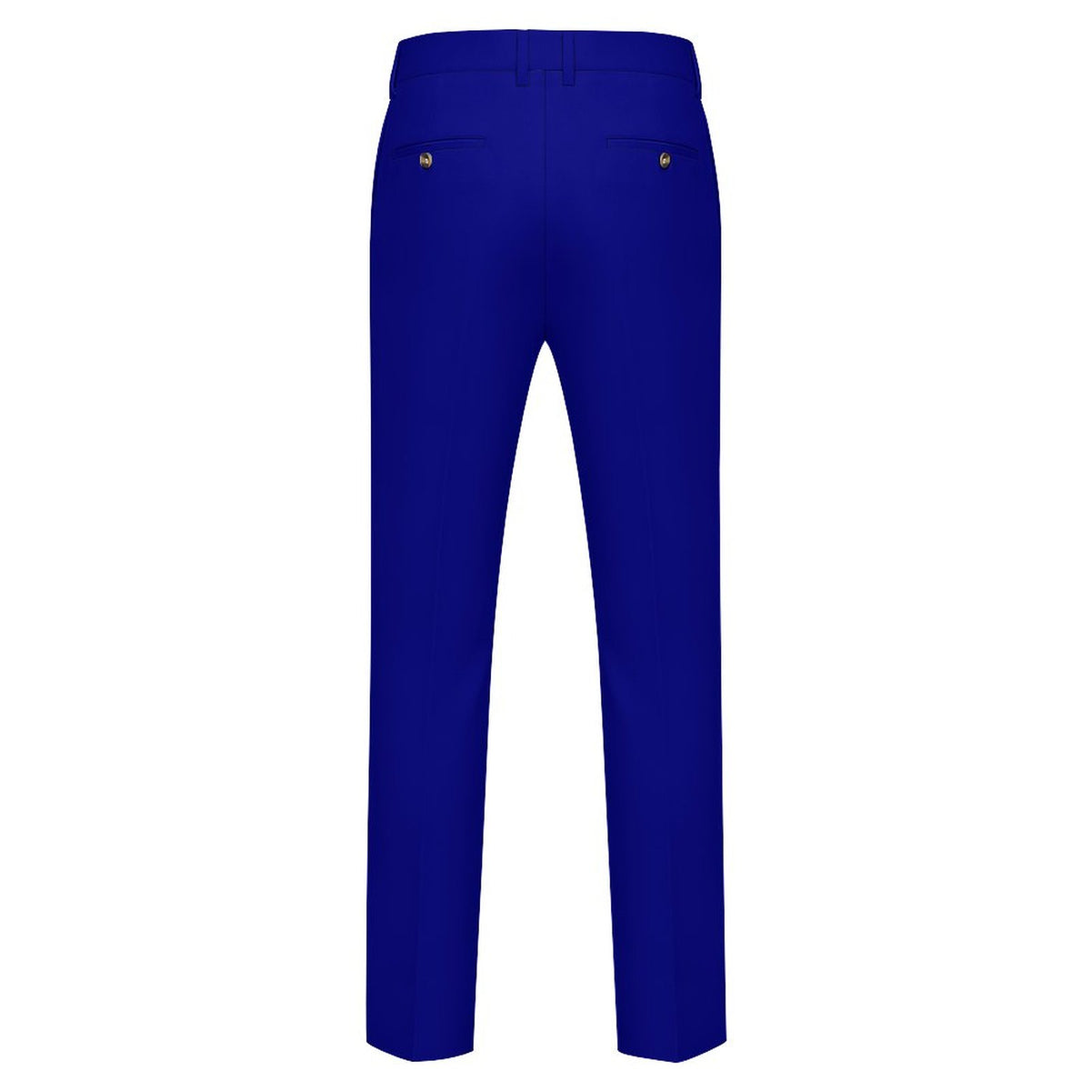 NAVY BLUE 260gsm Suit Casual Pants For Men(All-Over Printing)