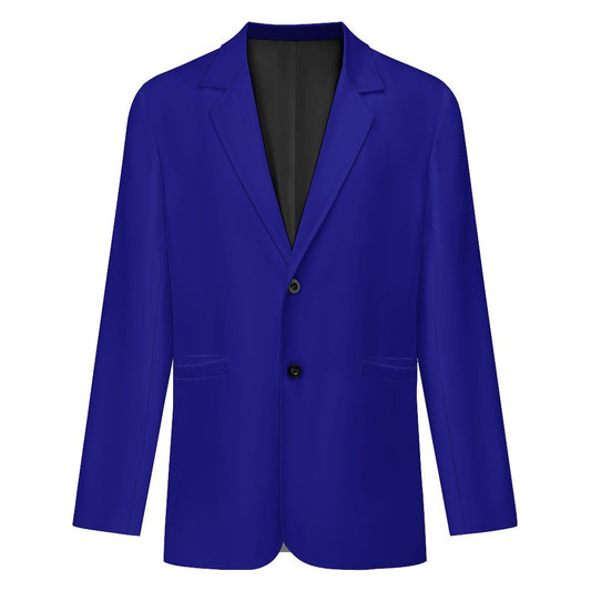 Lobo LeBlanc Blue Two Button Suit Jacket