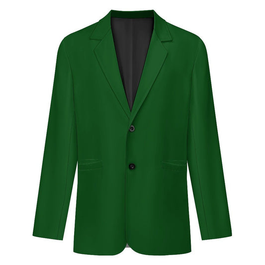Lobo LeBlanc Green Two Button Suit Jacket