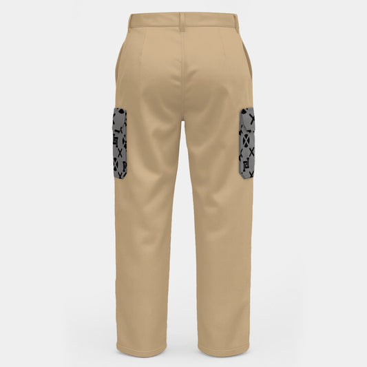 Men's Lobo LeBlanc Tan Monogram Cargo Pants
