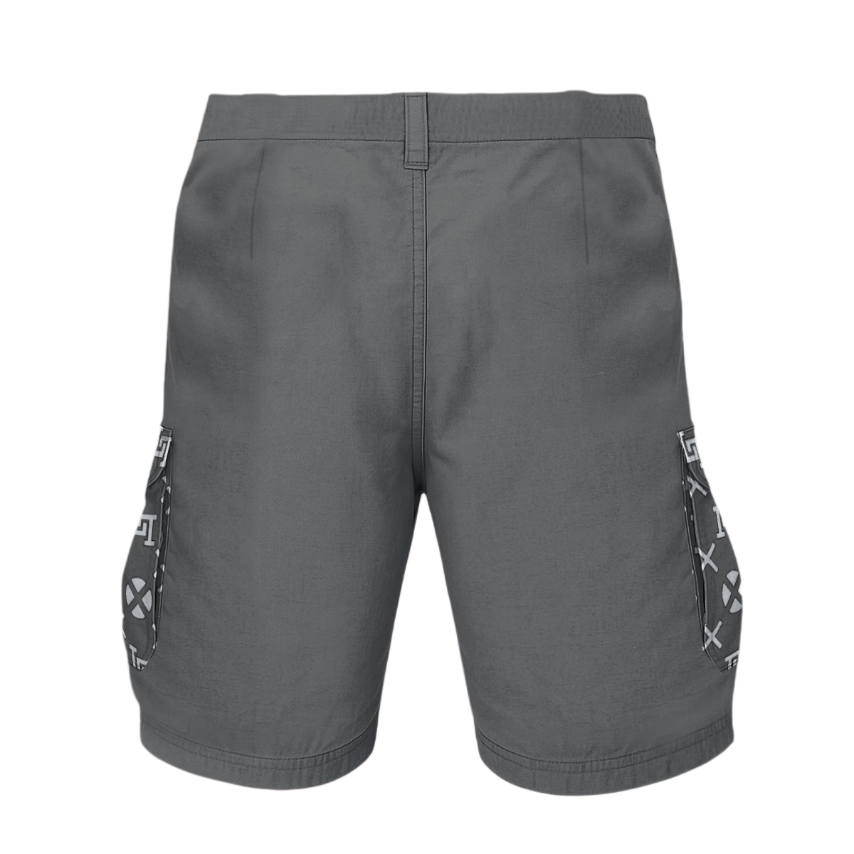 Men's Lobo LeBlanc Gray Monogram Cargo Shorts