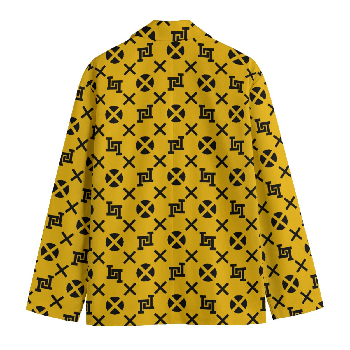 Men's Lobo LeBlanc Golden Yellow Monogram Blazer