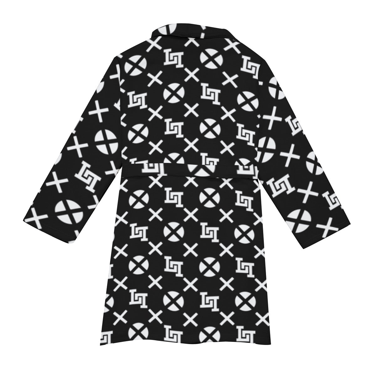 All-Over Print Men's Borg Fleece Robe