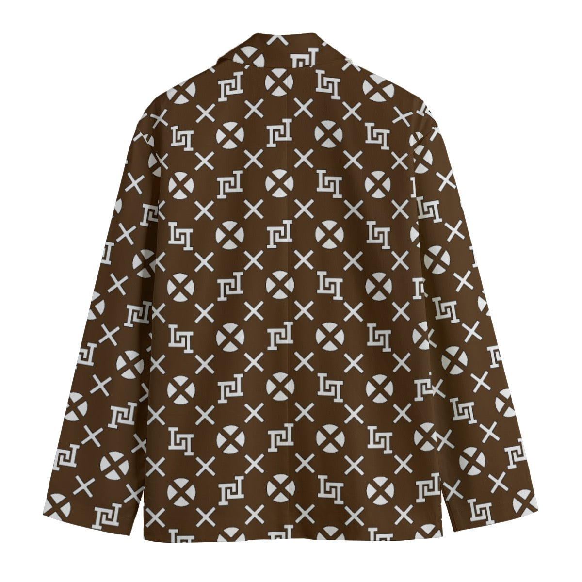 Men's Lobo LeBlanc Brown Monogram Blazer