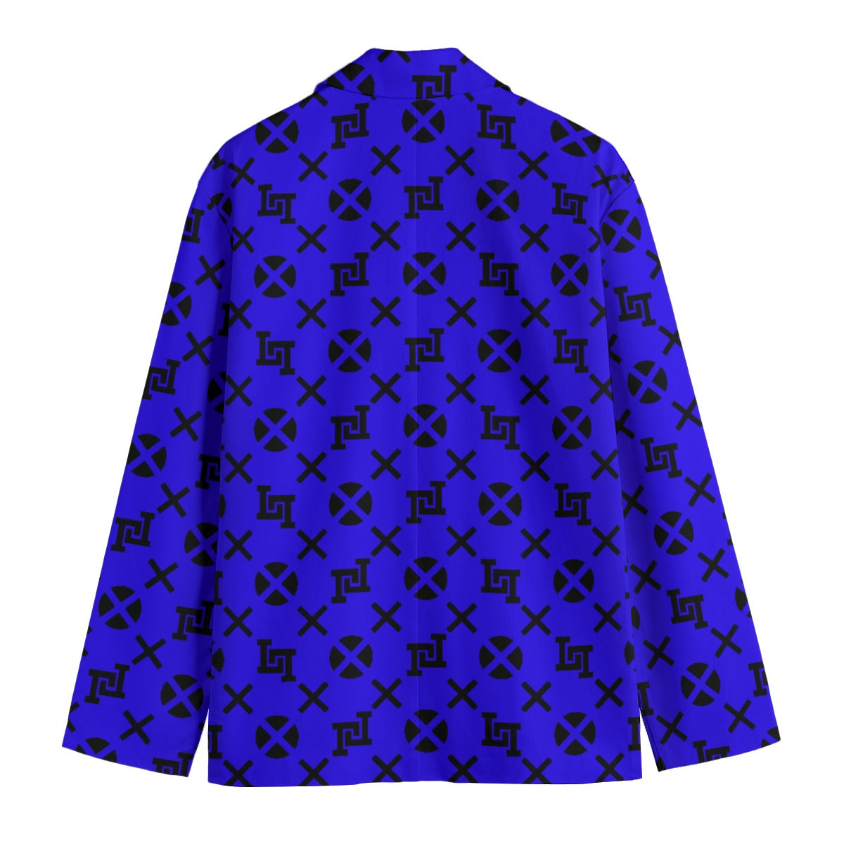 Men's Lobo LeBlanc Blue Monogram Blazer