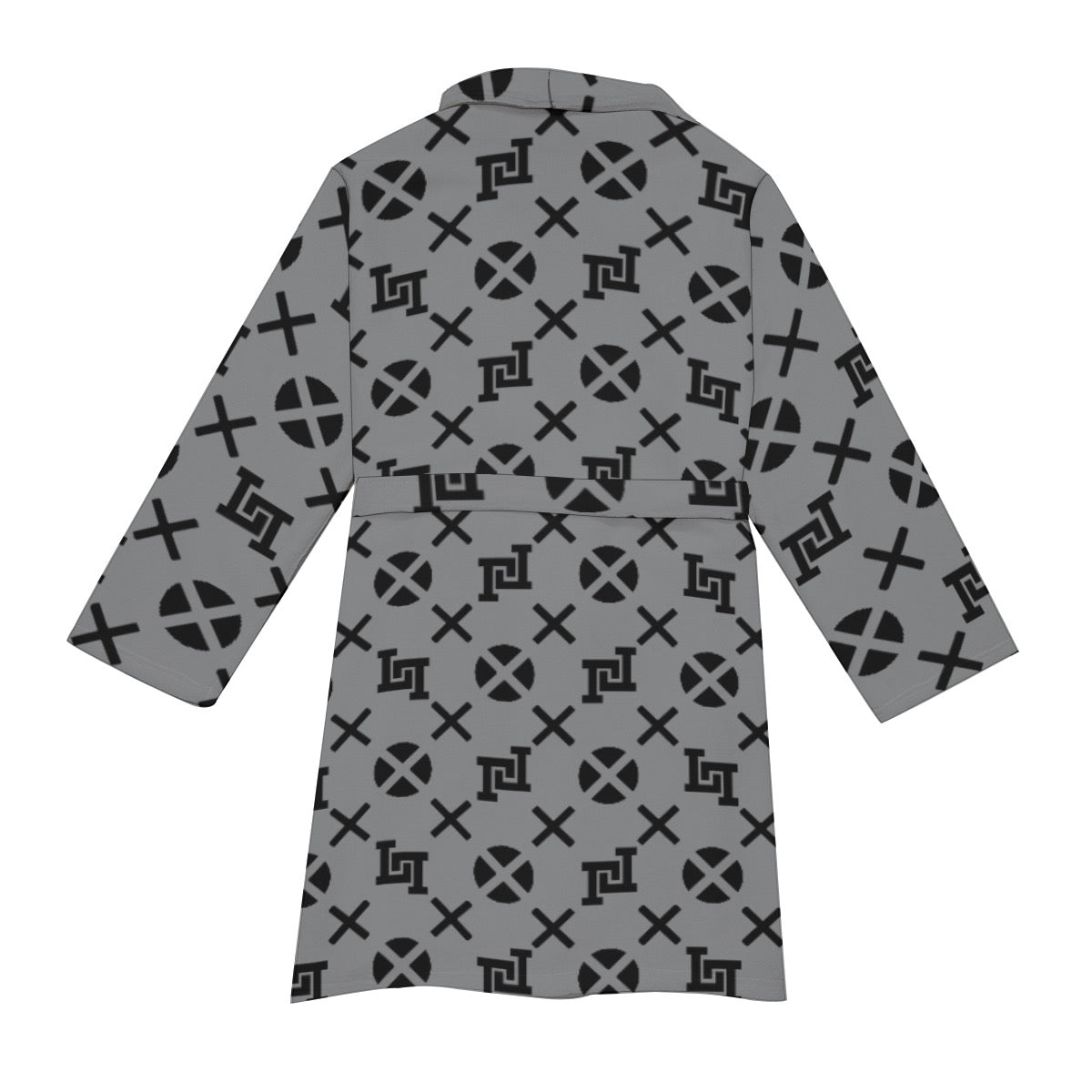 All-Over Print Men's Borg Fleece Robe