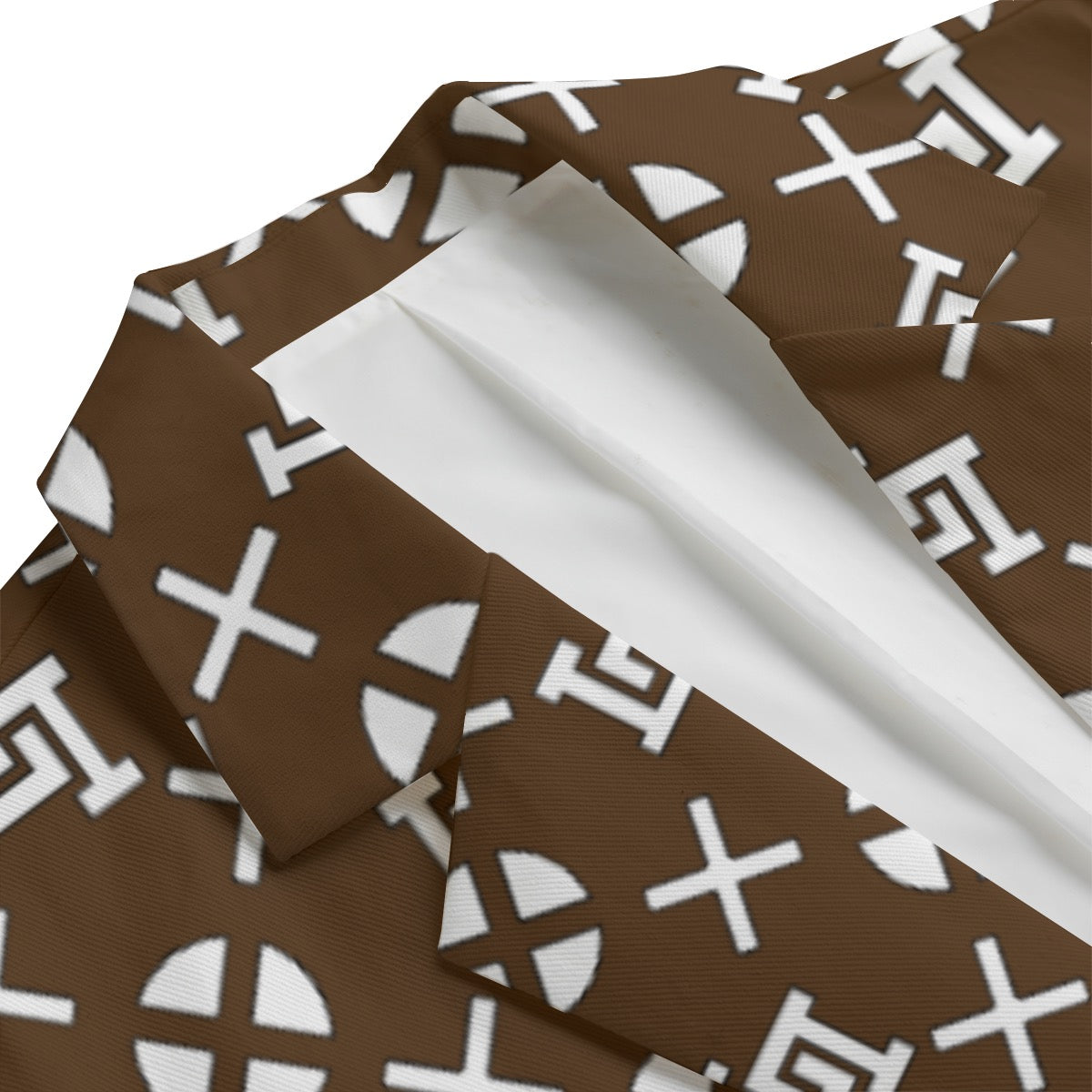 Men's Lobo LeBlanc Brown Monogram Blazer