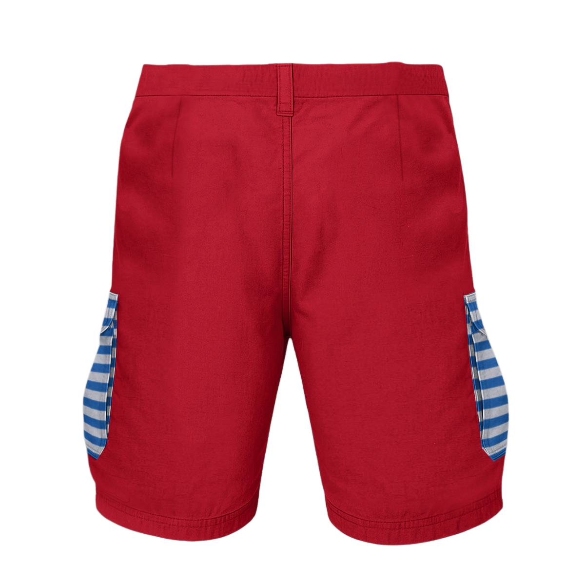 Men's Lobo LeBlanc Red Sailboat Cargo Shorts