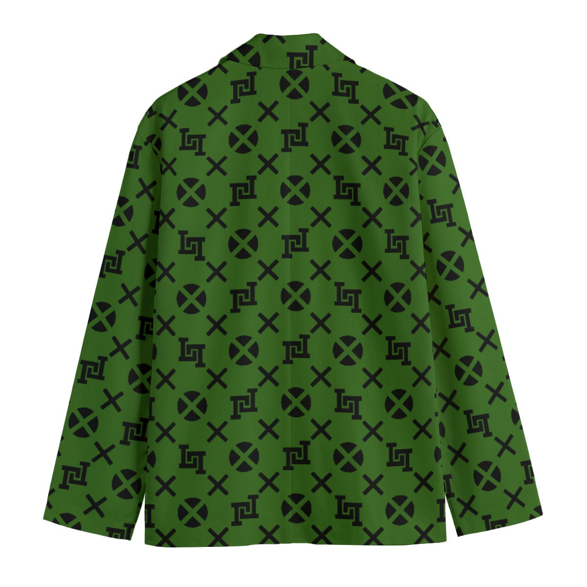 Men's Lobo LeBlanc Green Monogram Blazer