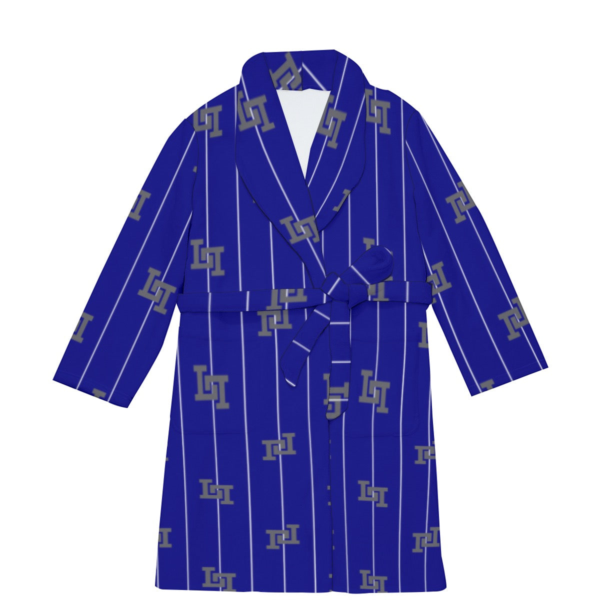 All-Over Print Men's Borg Fleece Robe