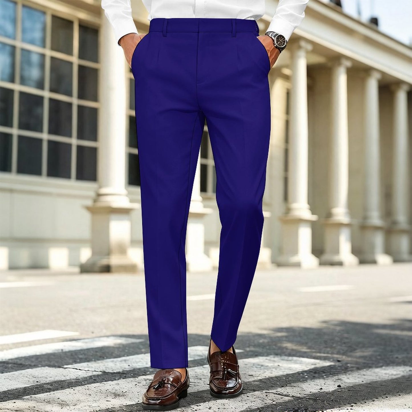 260gsm Suit Casual Pants For Men(All-Over Printing)