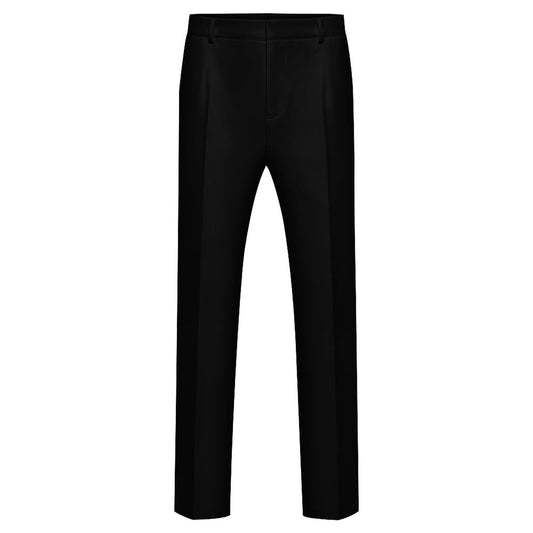Lobo LeBlanc Black Casual Suit Pants