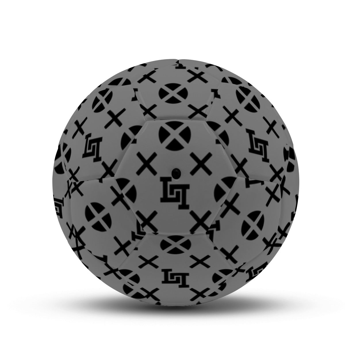 Lobo LeBlanc Gray Monogram Training Soccer Ball