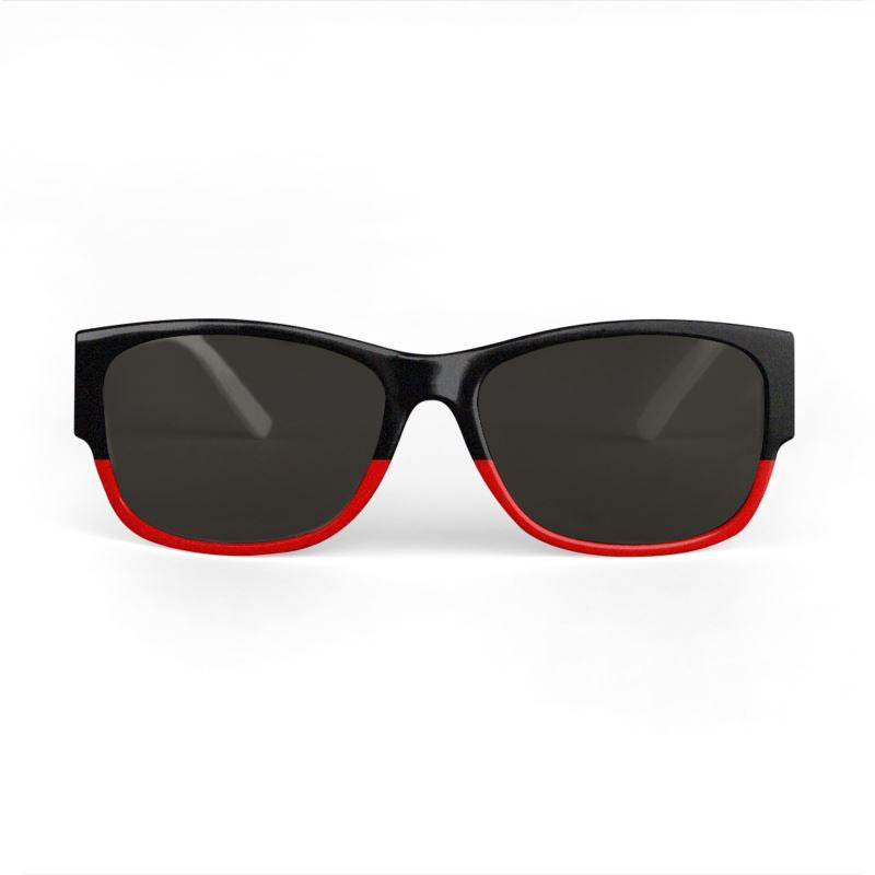 Lobo LeBlanc Half Black Half Red LL27 Sunglasses