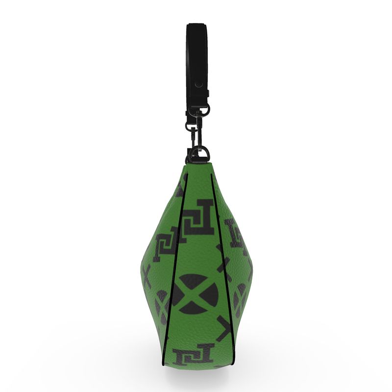 Green Curve Hobo Bag