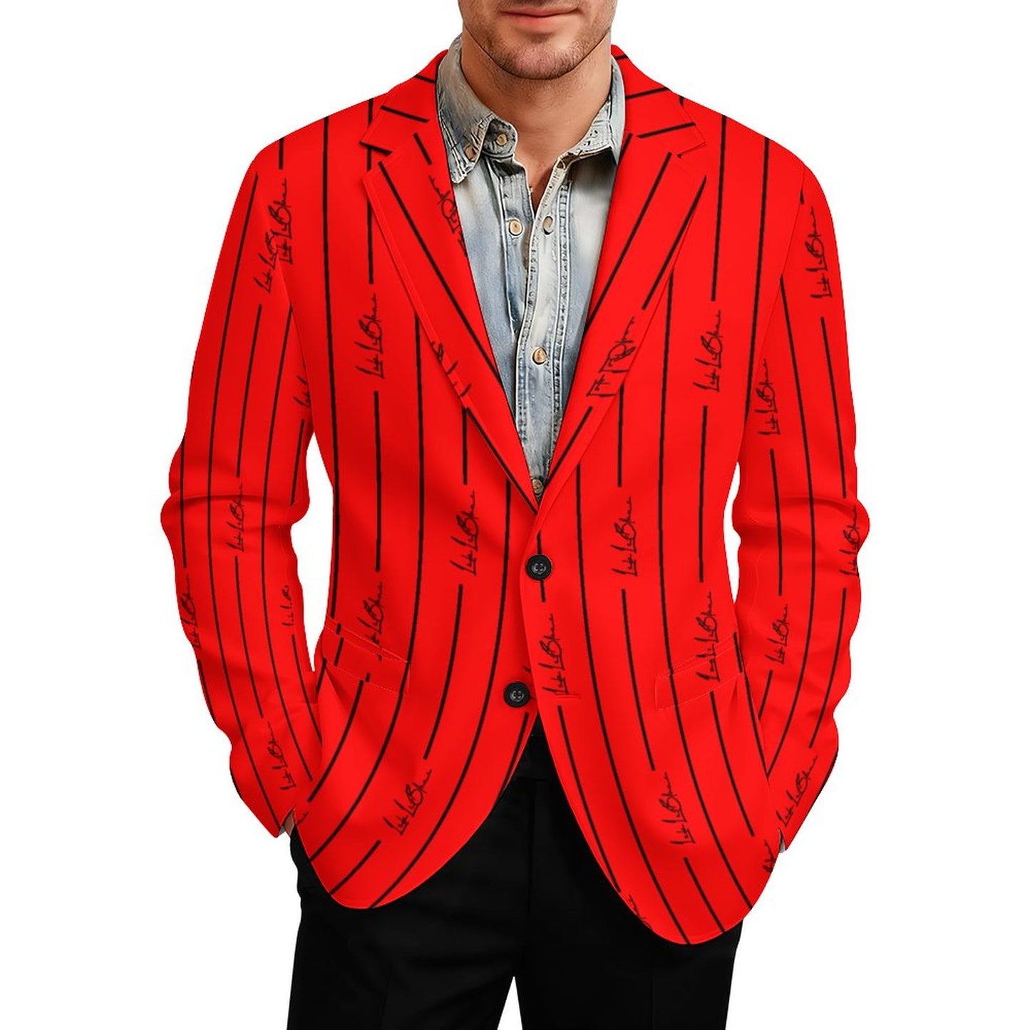 260gsm Two Button Suit(All-Over Printing)