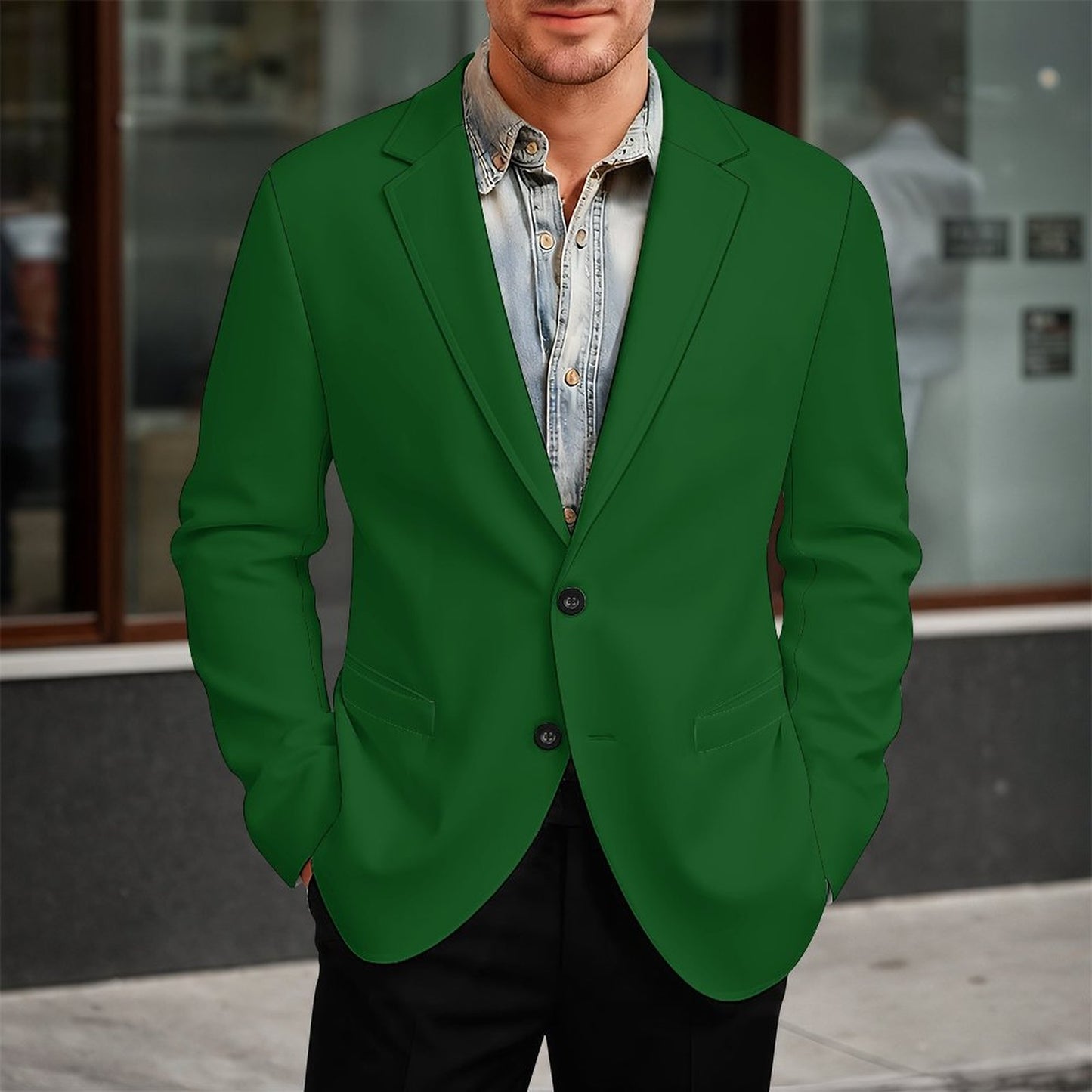 260gsm Two Button Suit(All-Over Printing)