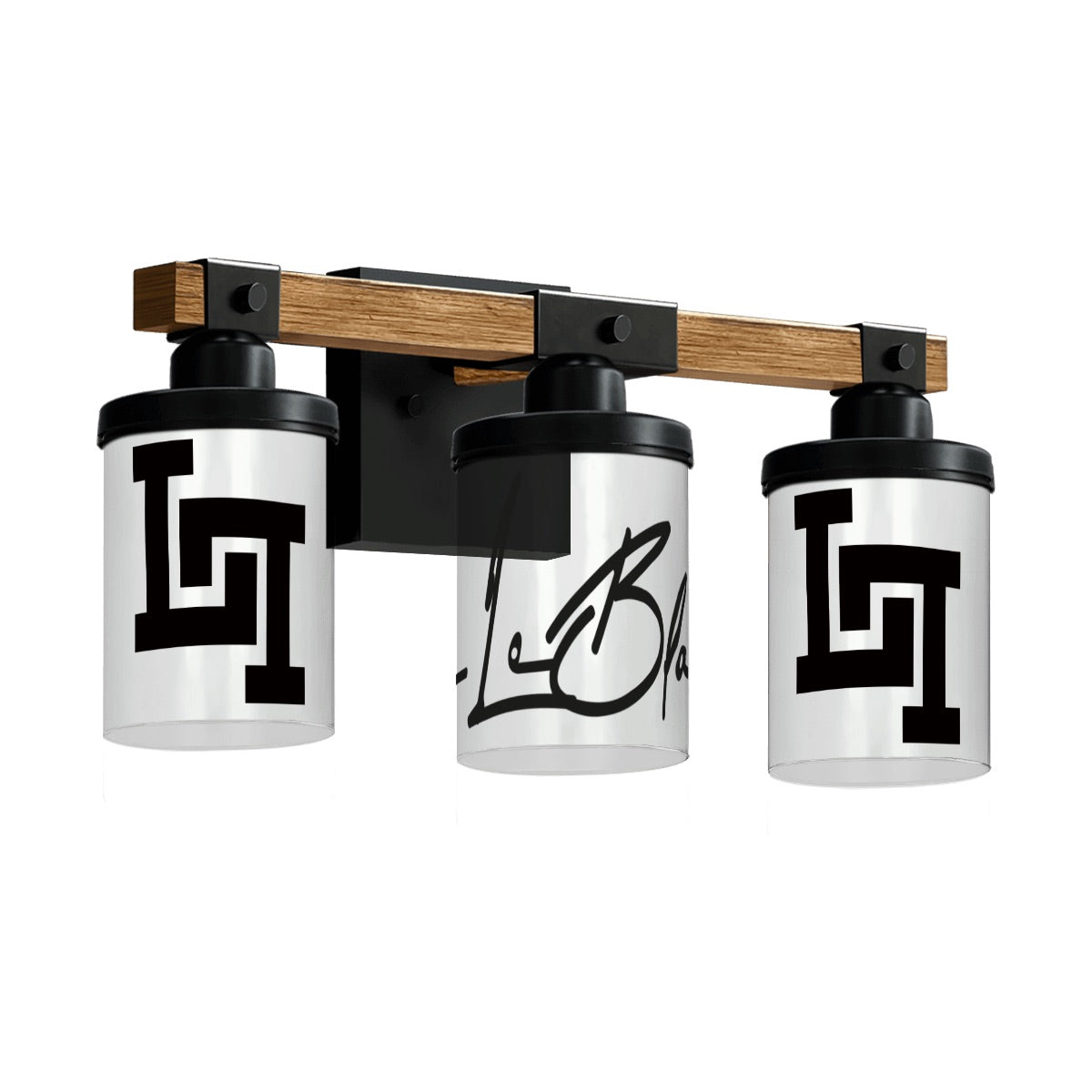 Lobo LeBlanc Logo Vanity Light Fixture