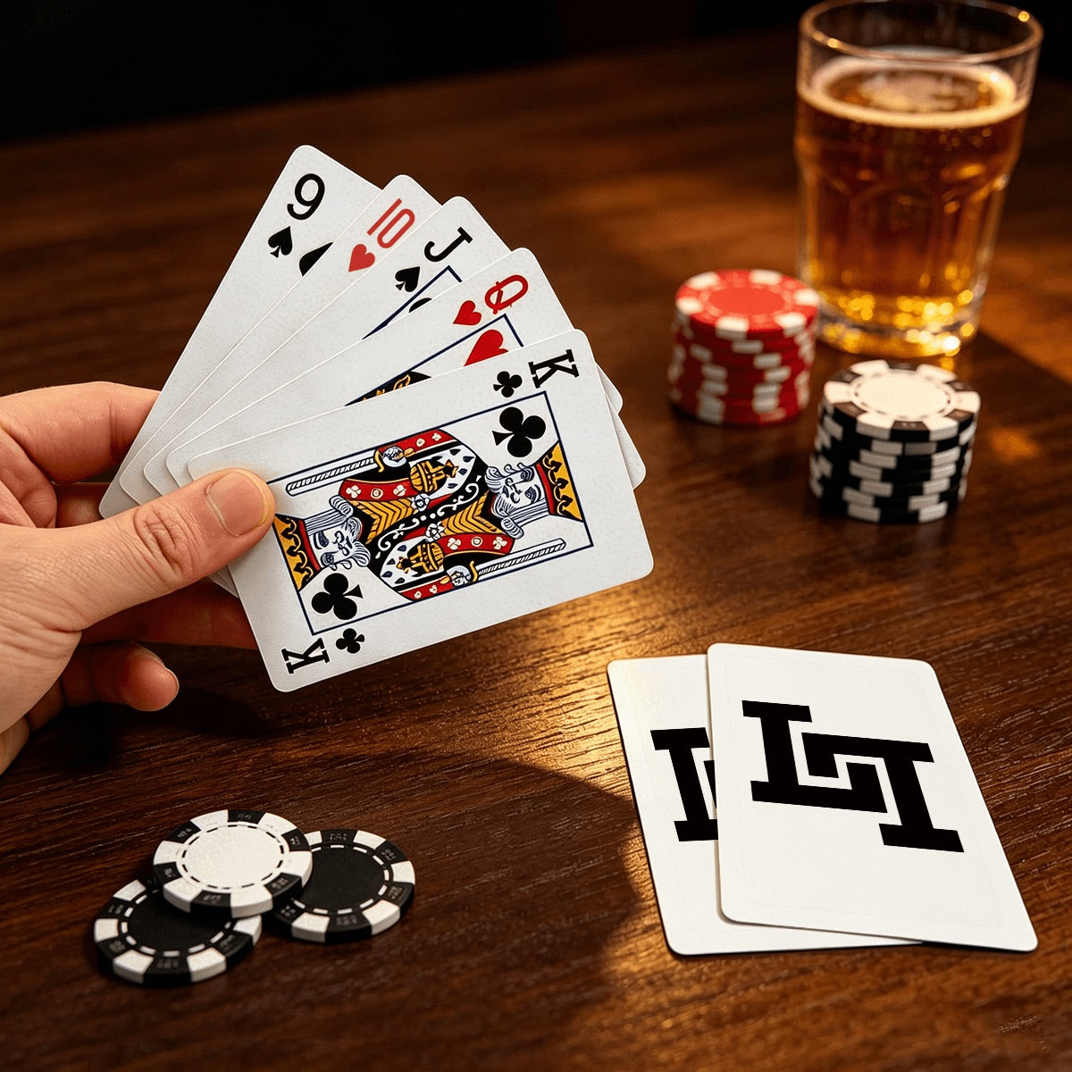 Lobo LeBlanc Double Logo Playing Cards