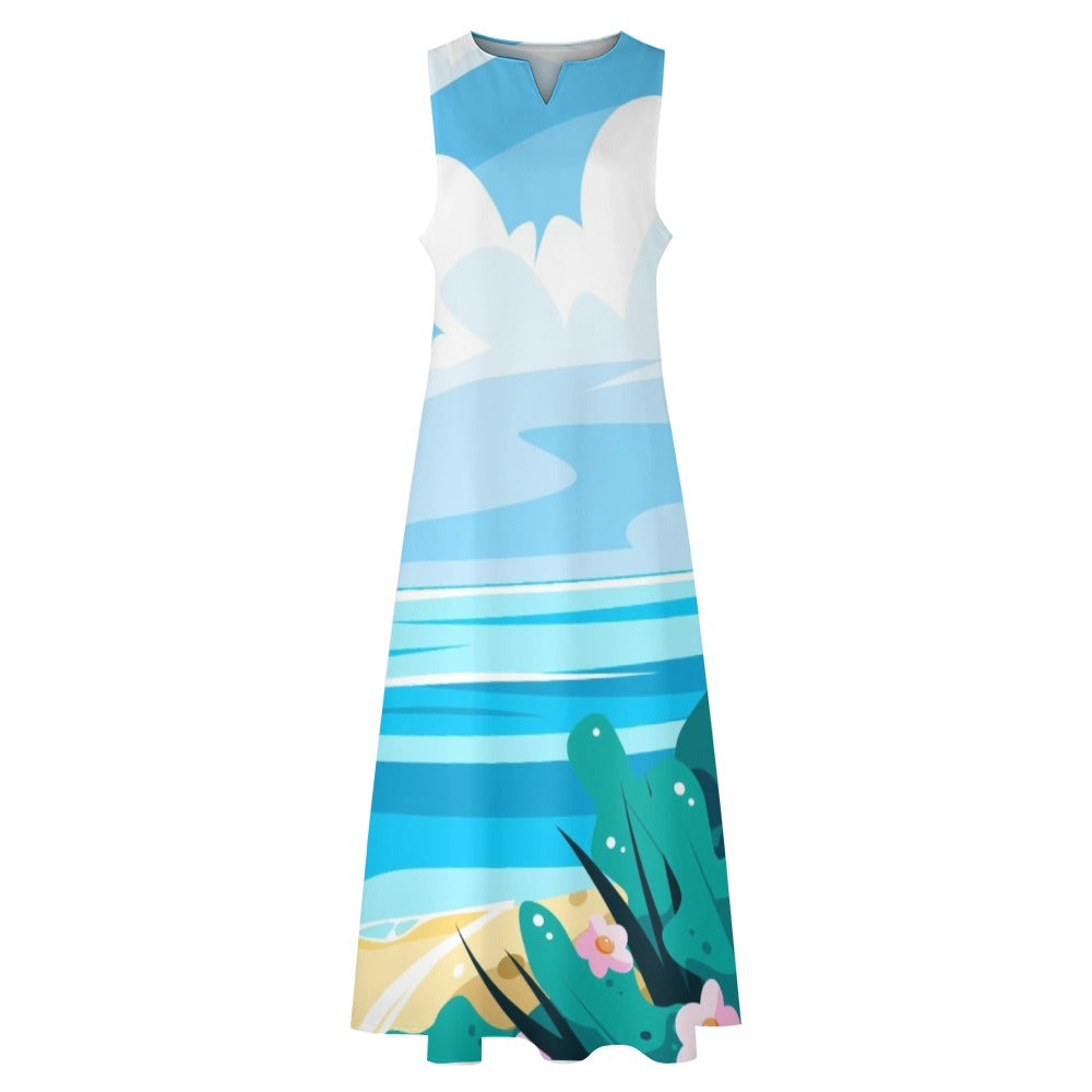 Lobo LeBlanc Stealth Maxi Paradise Long Dress
