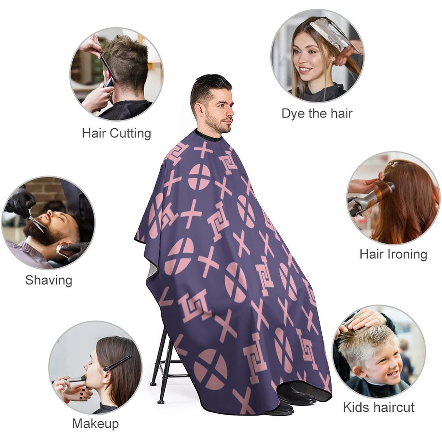 Adult Custom Barber Cape