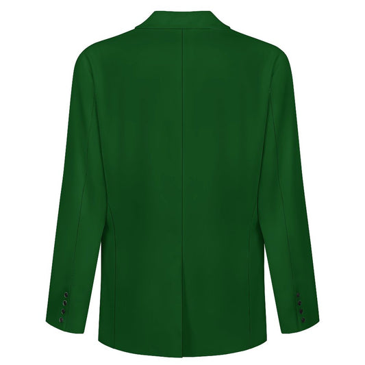Lobo LeBlanc Green Two Button Suit Jacket