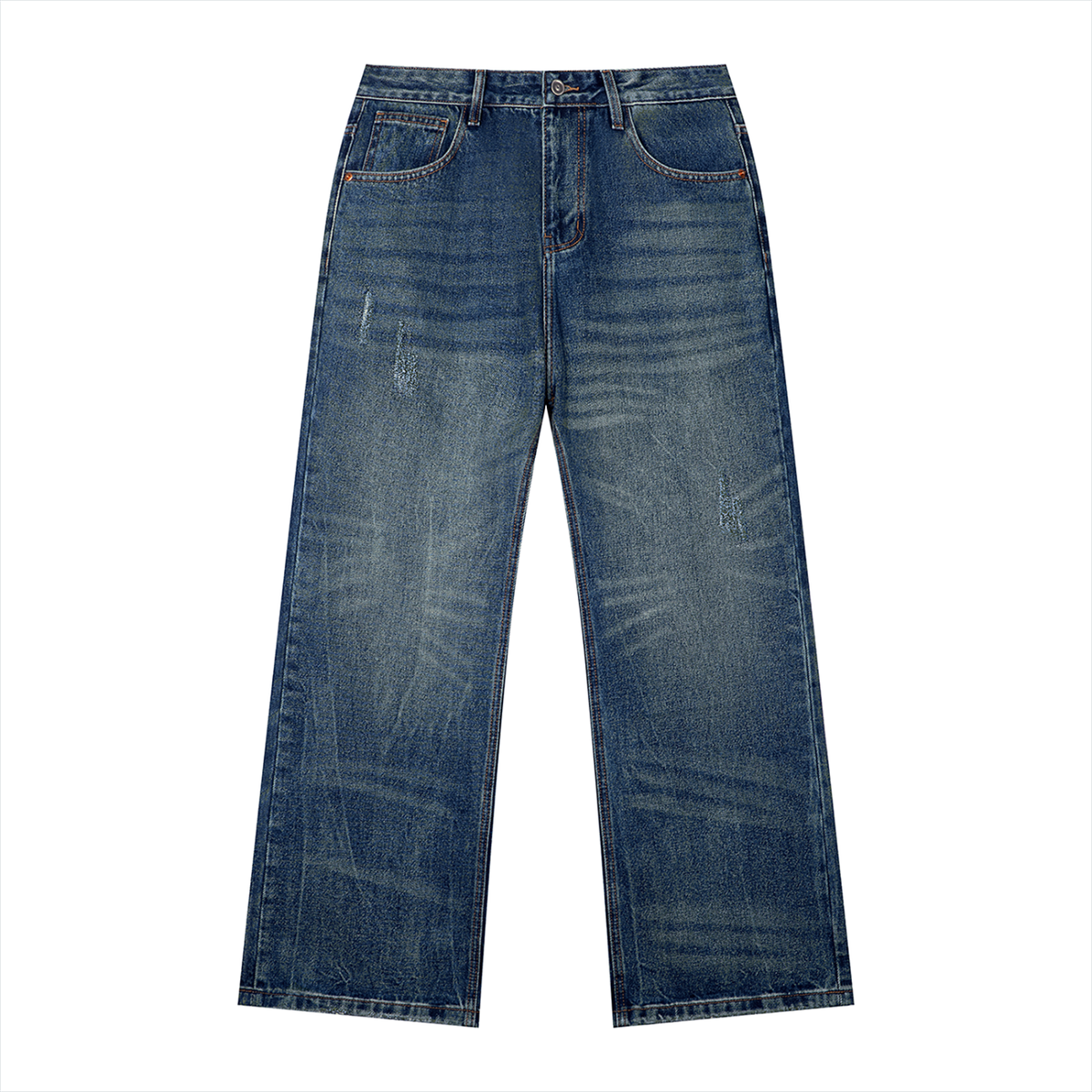 Men's Lobo LeBlanc Vintage Wash Denim Jeans