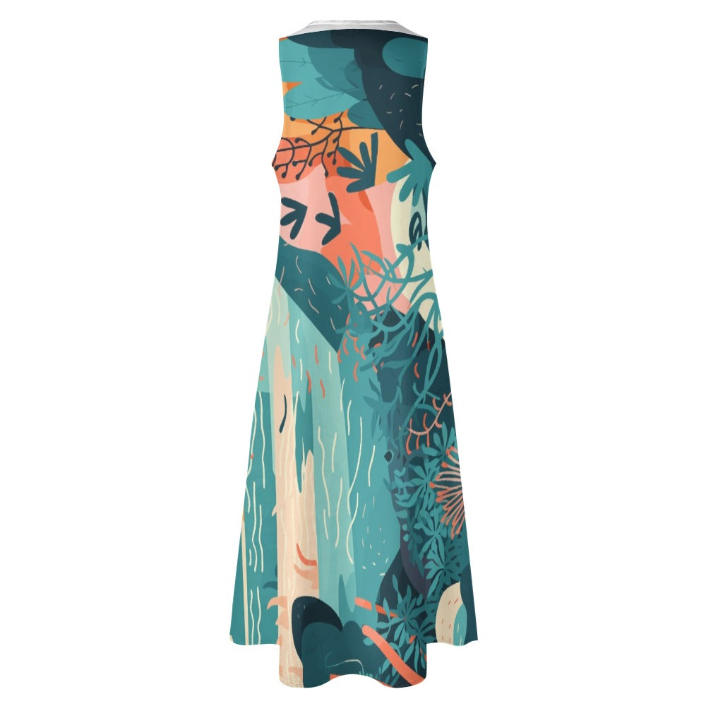 Lobo LeBlanc Stealth Maxi Sea And Beach Long Dress