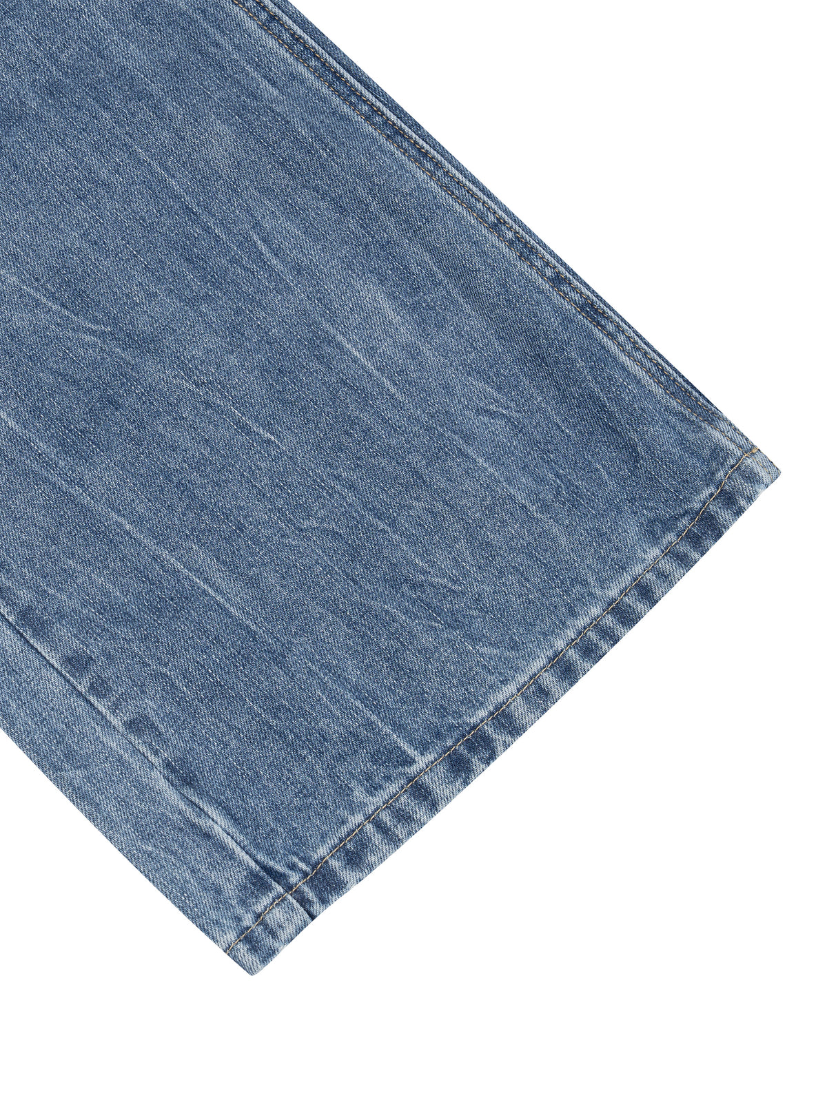 Men's Lobo LeBlanc Distressed Straight Leg Denim Jeans