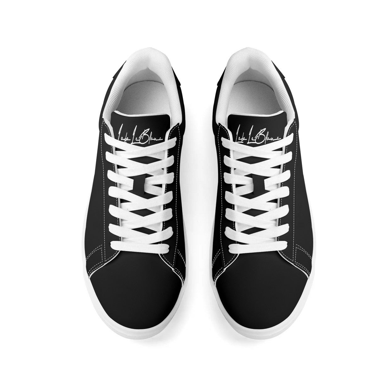 Lobo LeBlanc Black Premium Sneakers