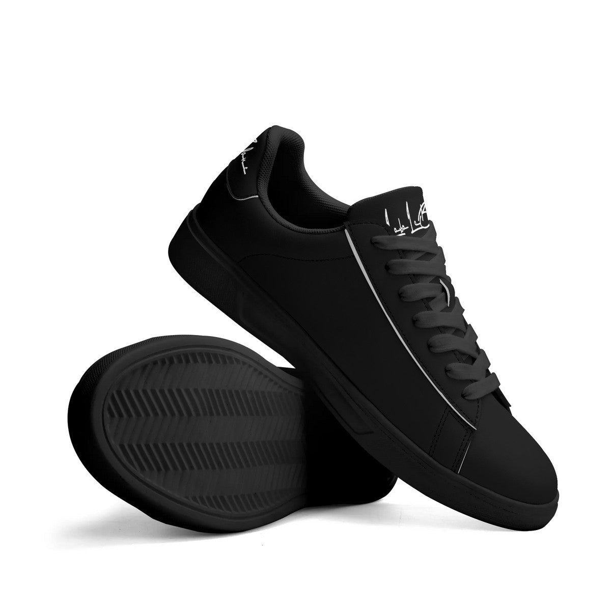 Lobo LeBlanc Black Premium Sneakers