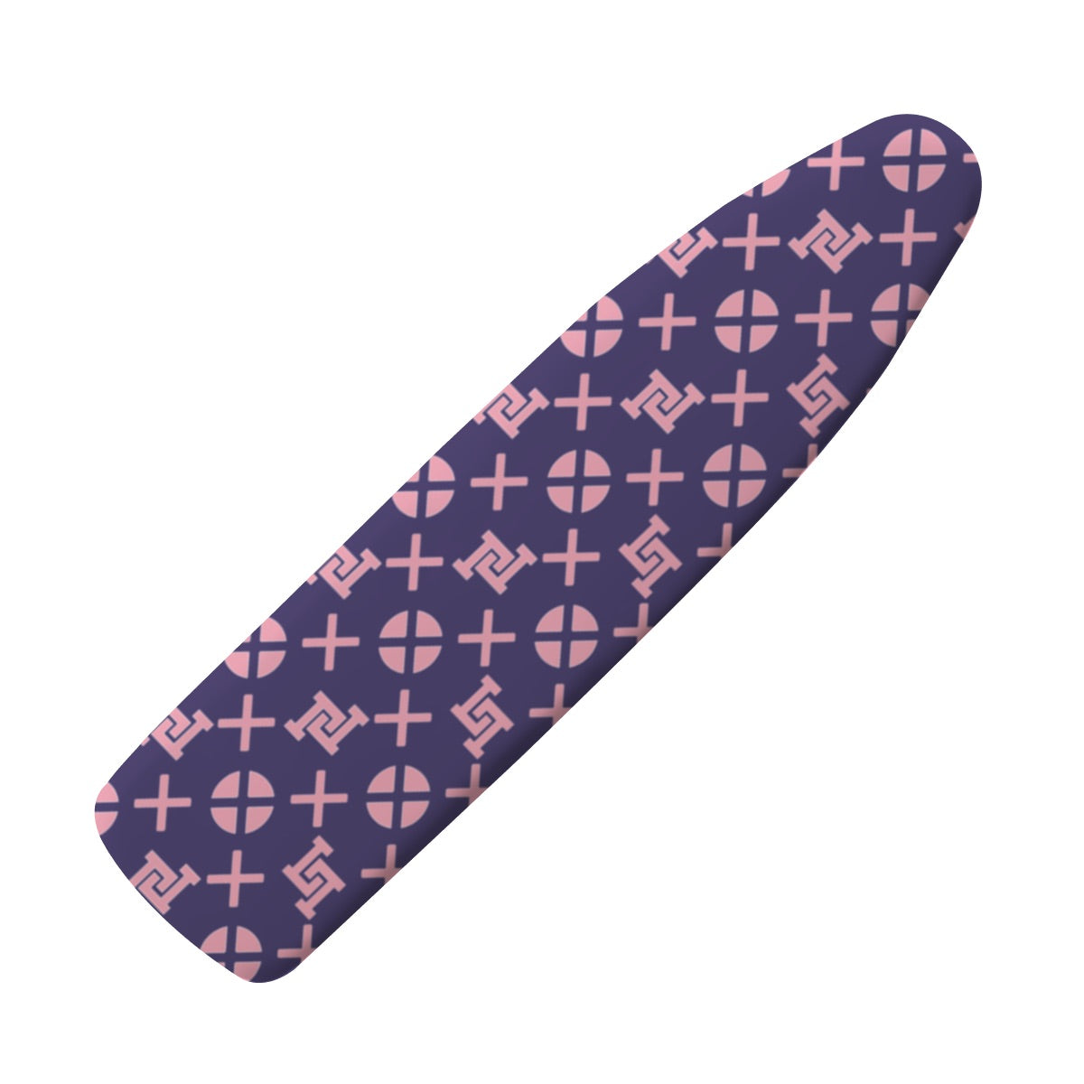 Lobo LeBlanc Purple Monogram Ironing Board Cover