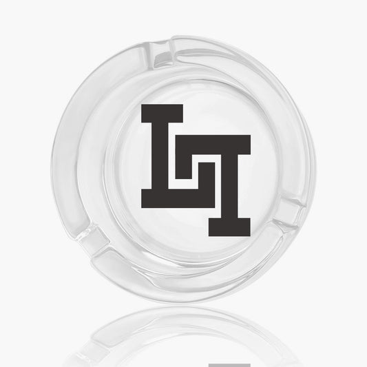 Lobo LeBlanc Double L Logo Glass Ashtray