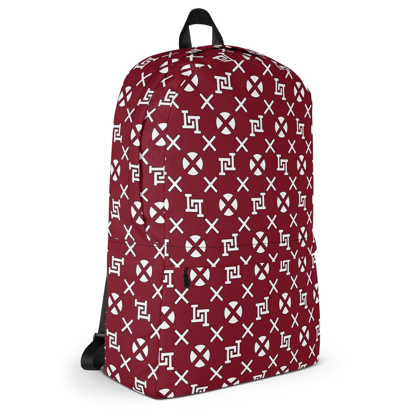 Lobo LeBlanc Burgundy Pocket Backpack