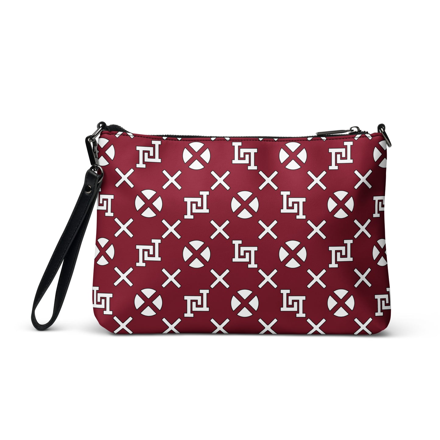 Catalina Burgundy Monogram Handbag