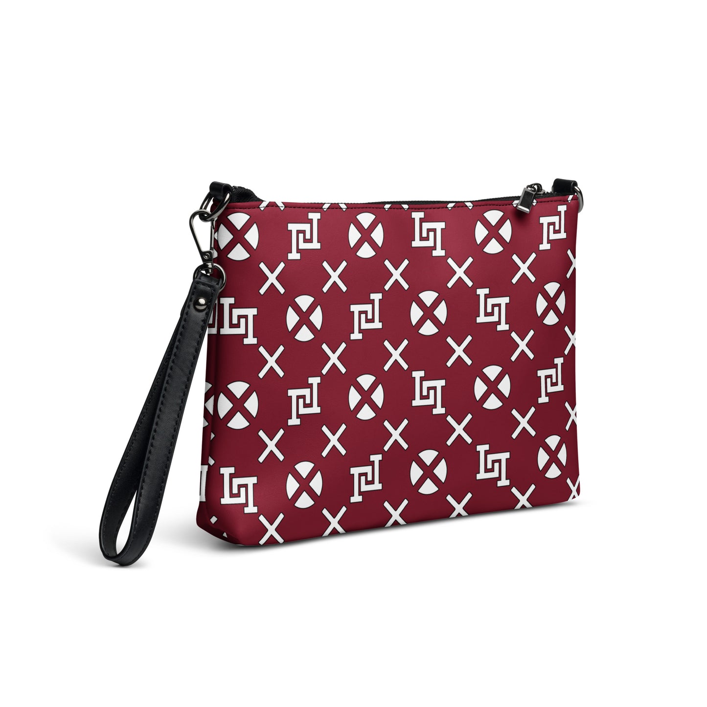 Catalina Burgundy Monogram Handbag